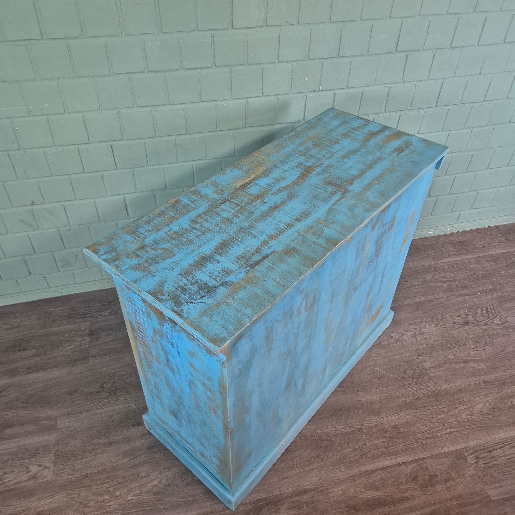 Sideboard Anrichte Teakholz 1,14 m – Bild 12