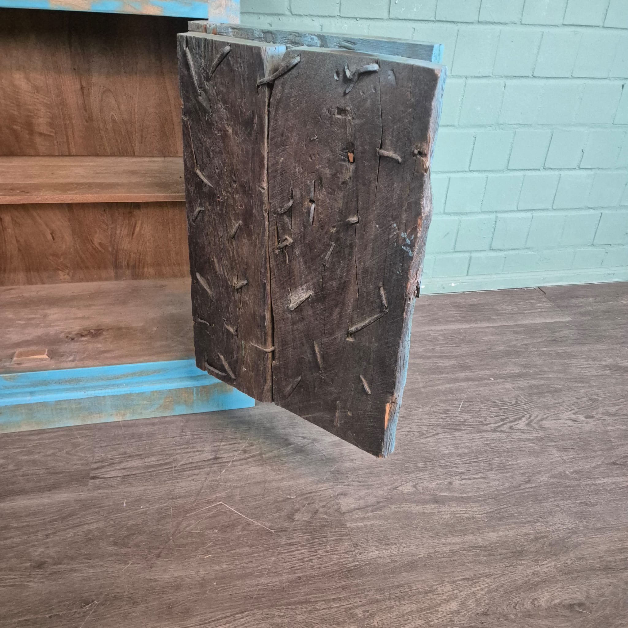 Sideboard Anrichte Teakholz 1,14 m – Bild 11