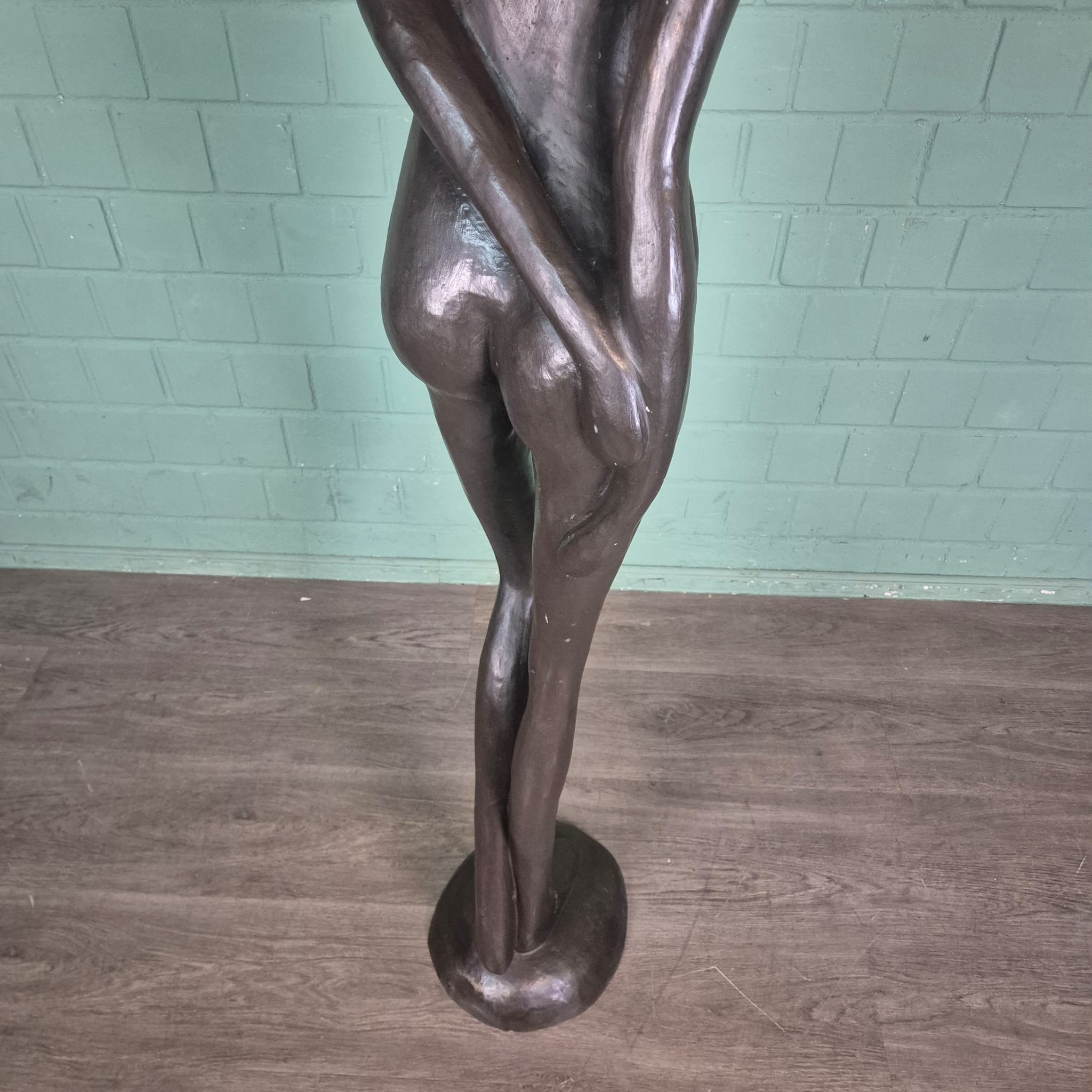 Skulptur Dekoration Frau 1,80 m Bronze – Bild 6