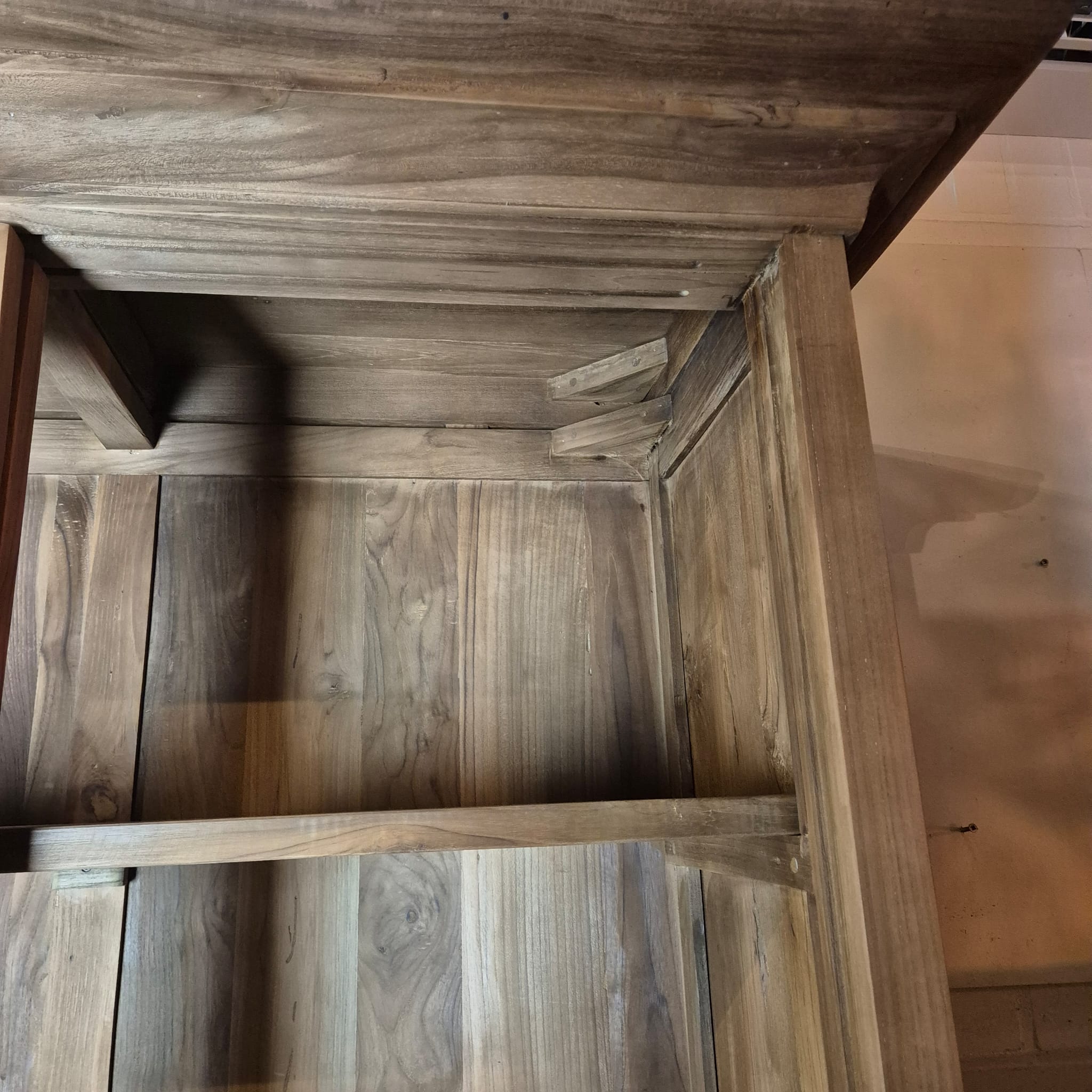 Vitrine Schrank Teakholz 3,00 m – Bild 12