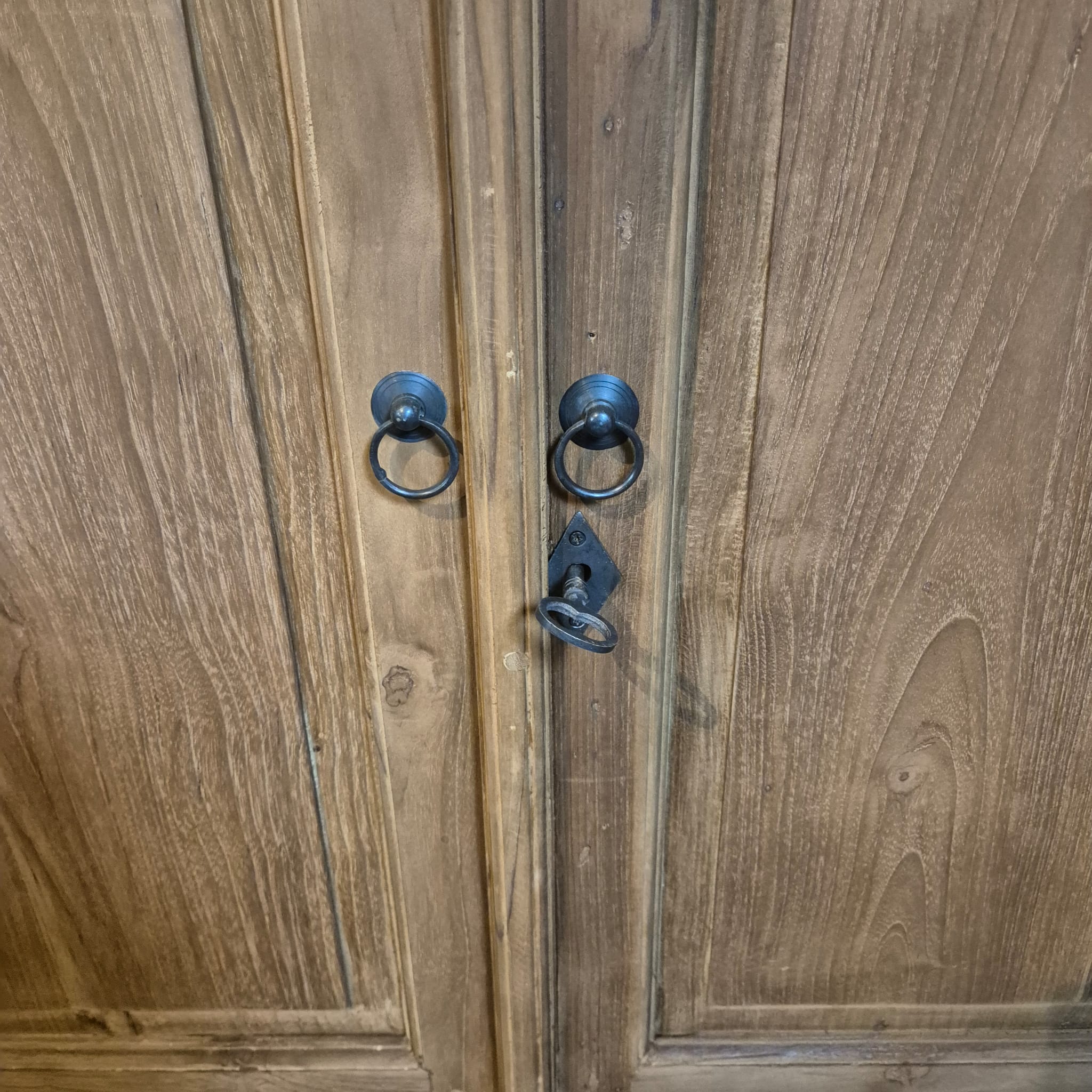 Vitrine Schrank Teakholz 3,00 m – Bild 9