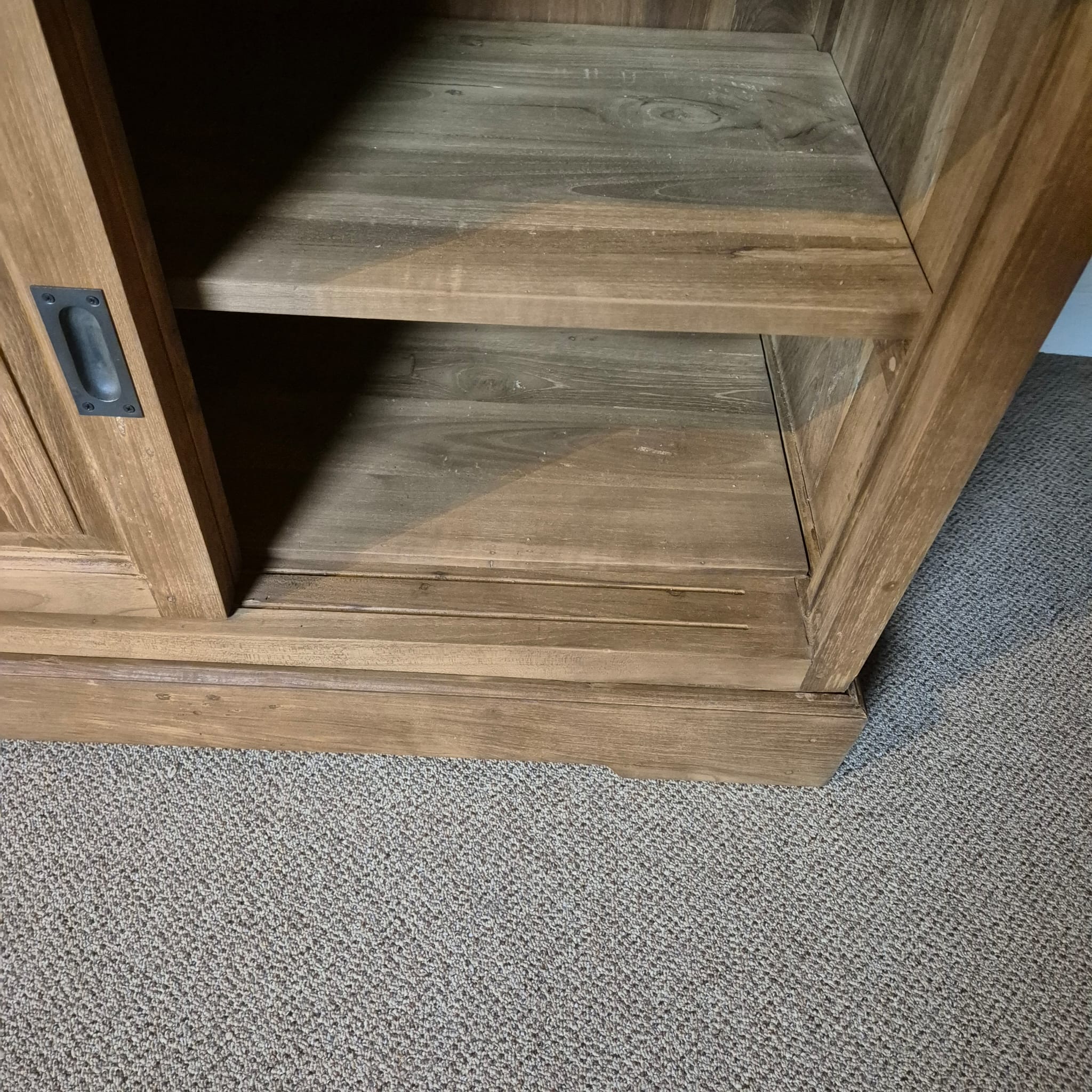 Vitrine Schrank Teakholz 3,00 m – Bild 26