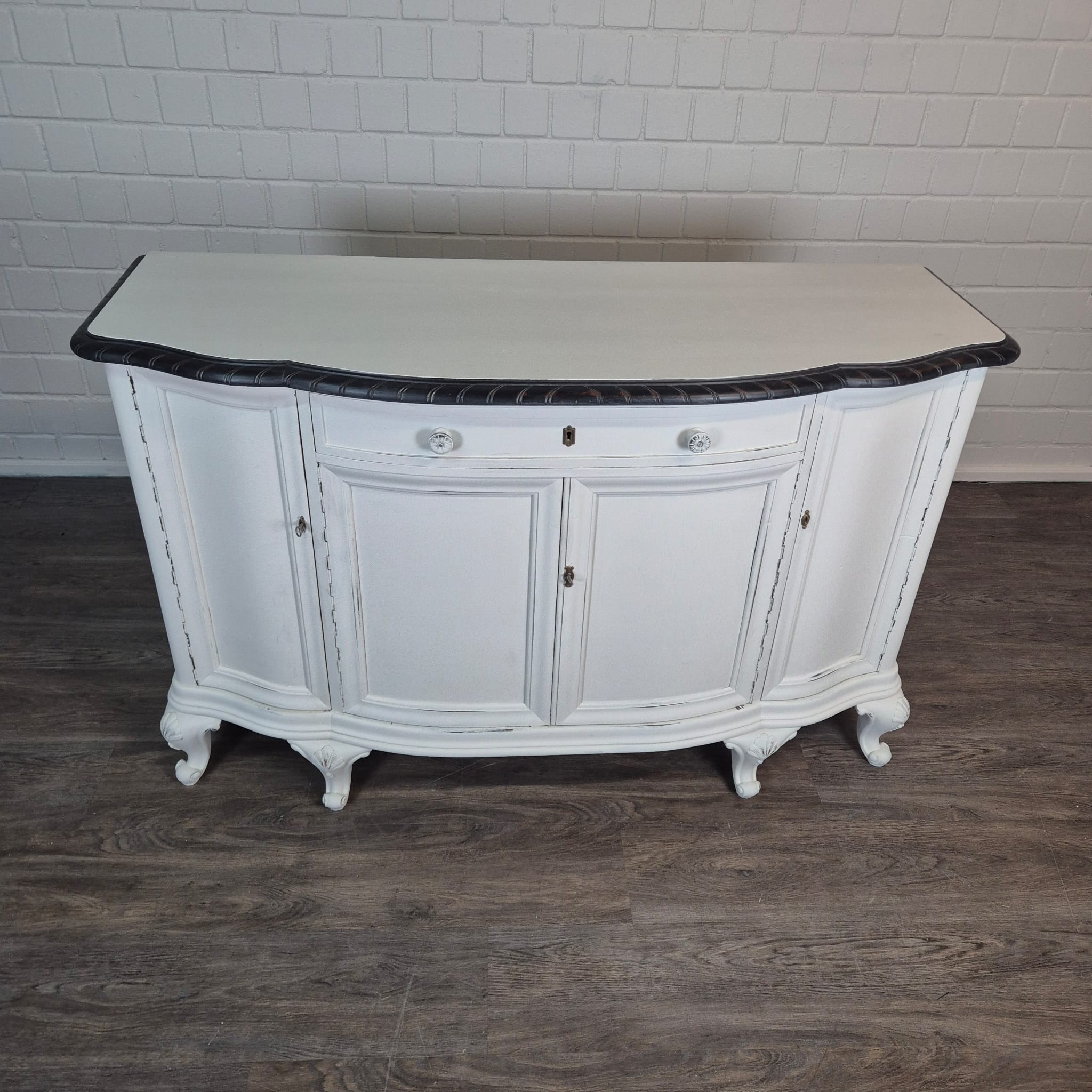 Anrichte Sideboard Neubarock Eiche 1,60 m – Bild 3