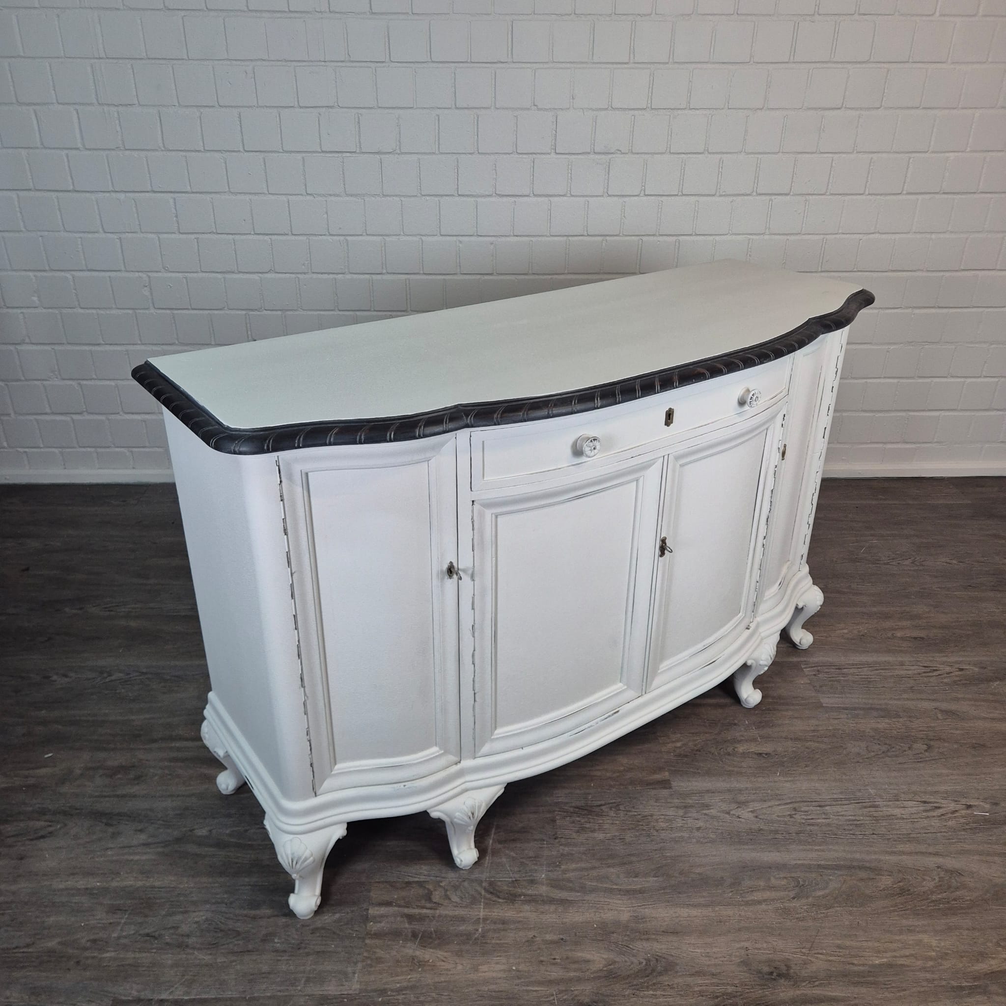 Anrichte Sideboard Neubarock Eiche 1,60 m – Bild 4