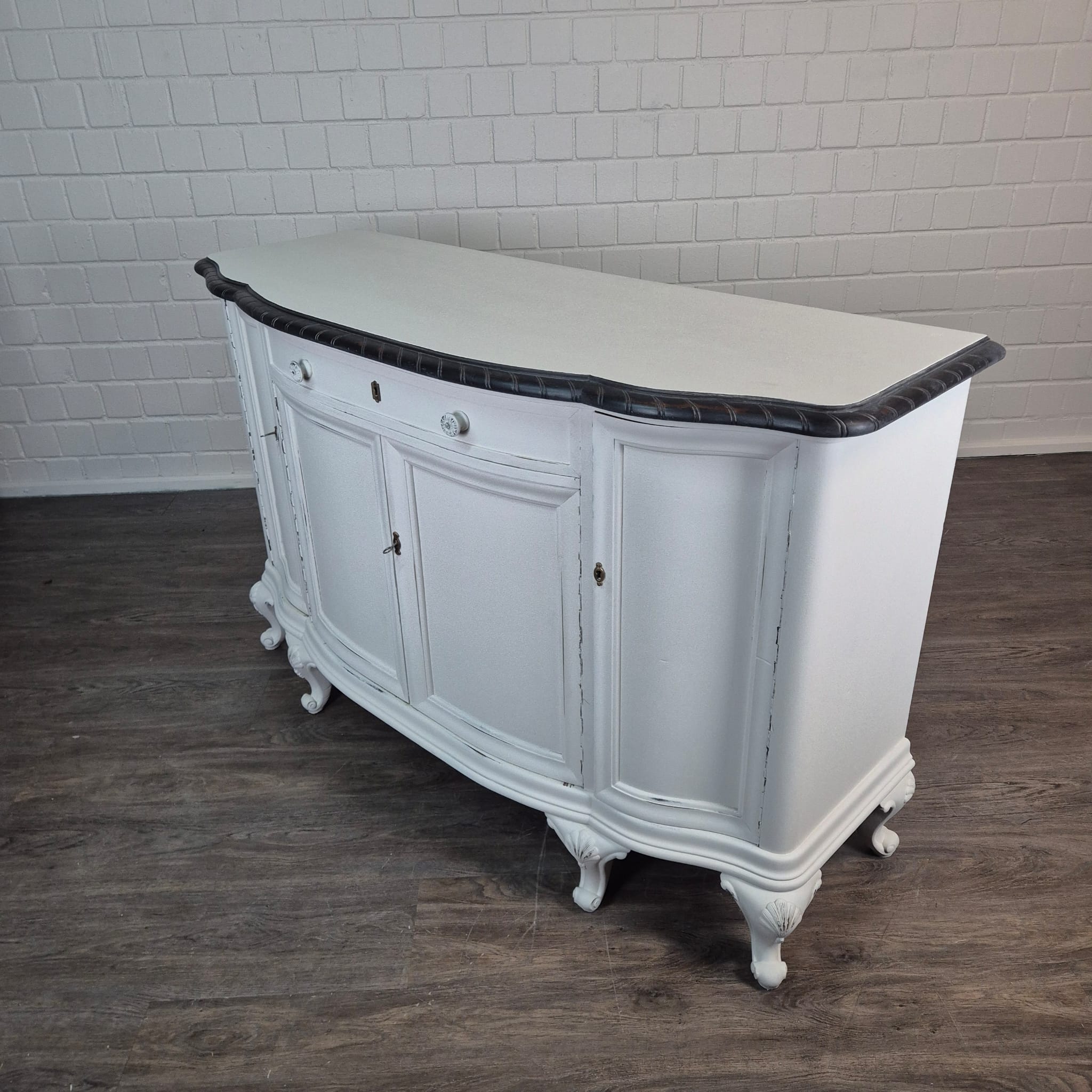 Anrichte Sideboard Neubarock Eiche 1,60 m – Bild 6