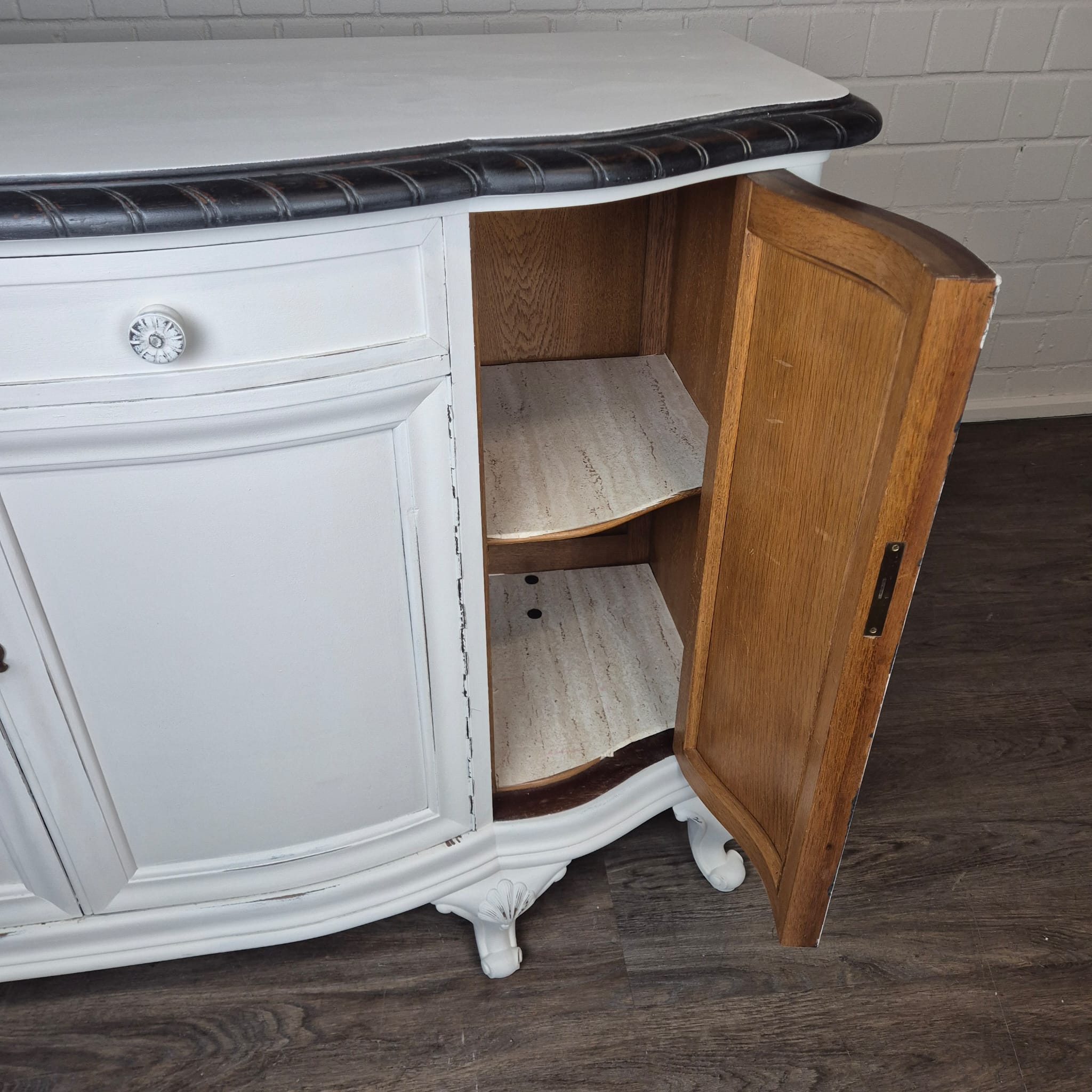 Anrichte Sideboard Neubarock Eiche 1,60 m – Bild 17