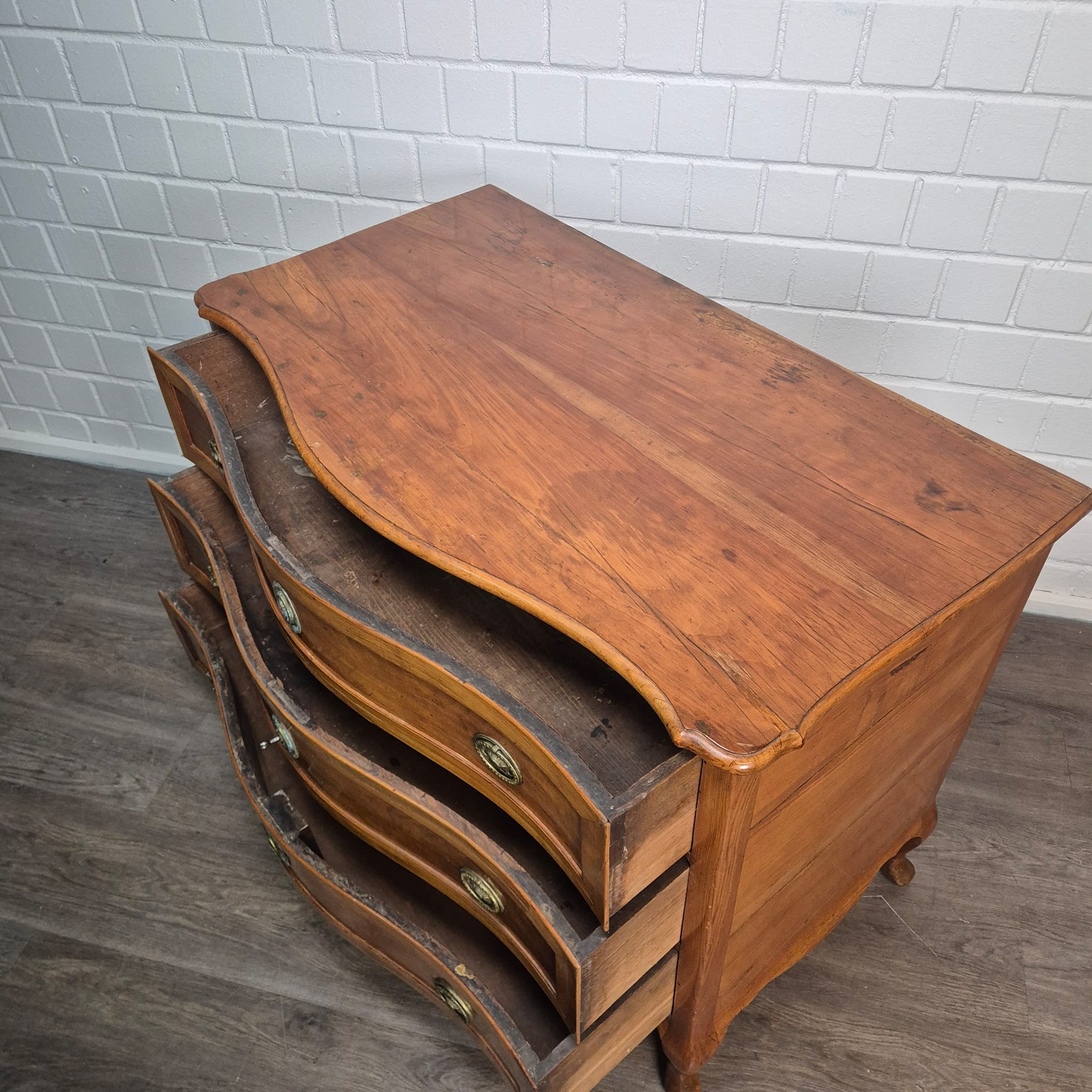 Kommode Barock 1770 Kirschbaum – Bild 8