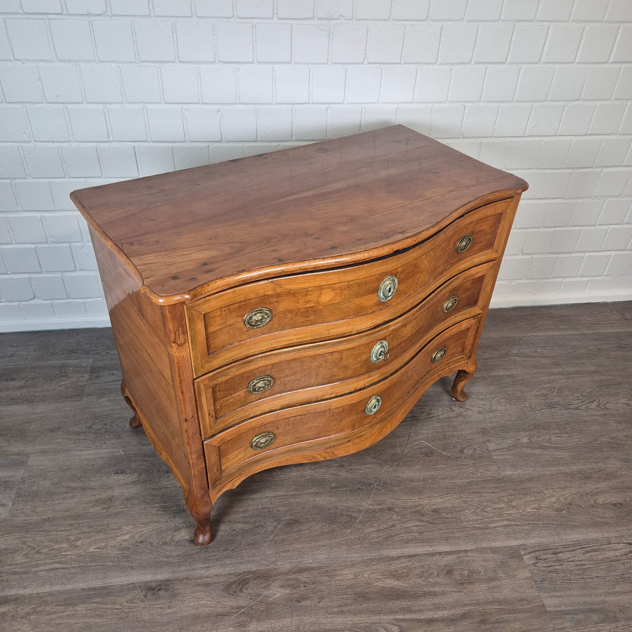 Kommode Barock 1770 Kirschbaum – Bild 5