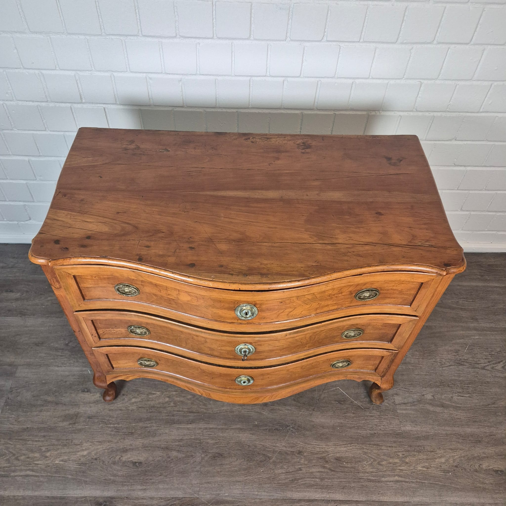 Kommode Barock 1770 Kirschbaum – Bild 4