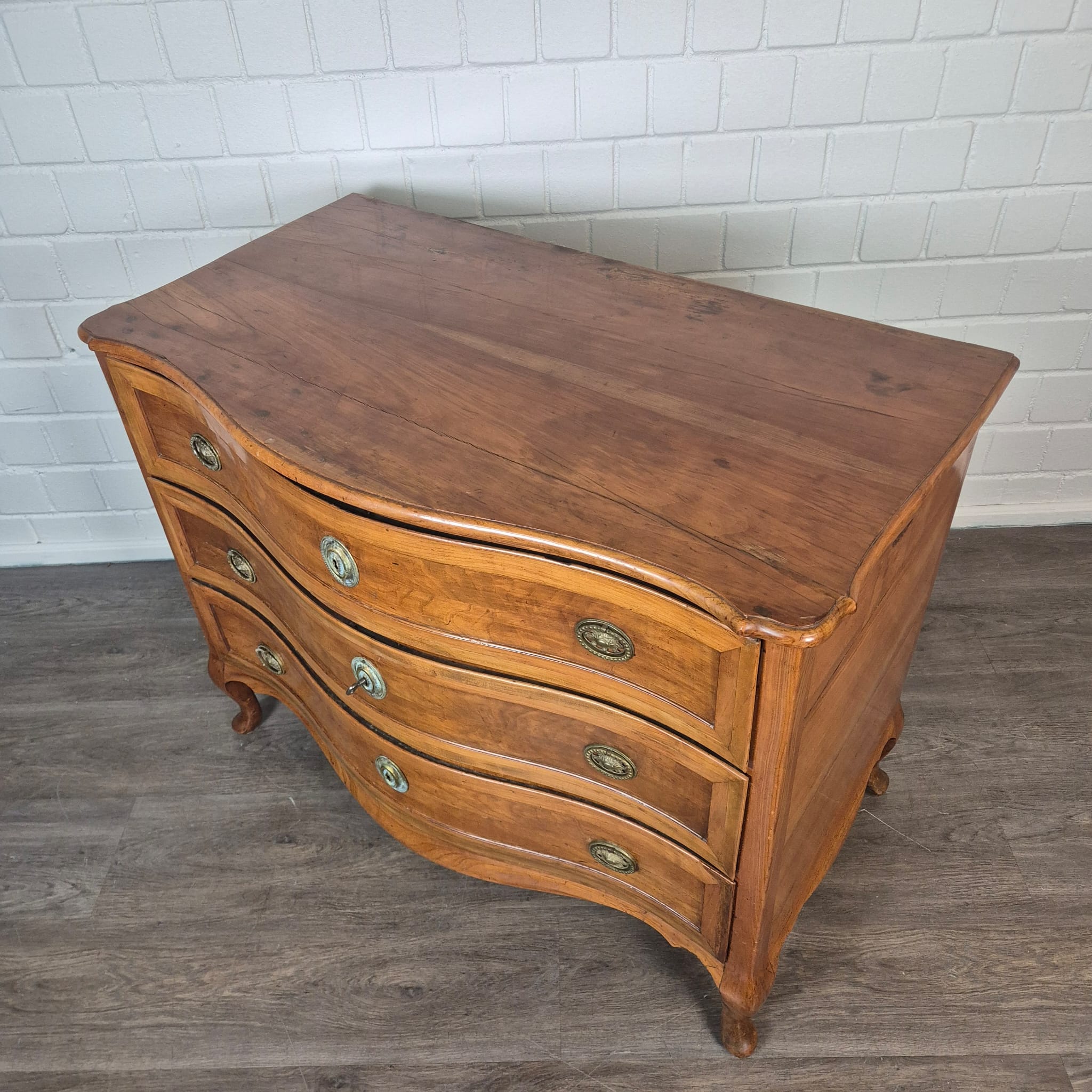 Kommode Barock 1770 Kirschbaum – Bild 7