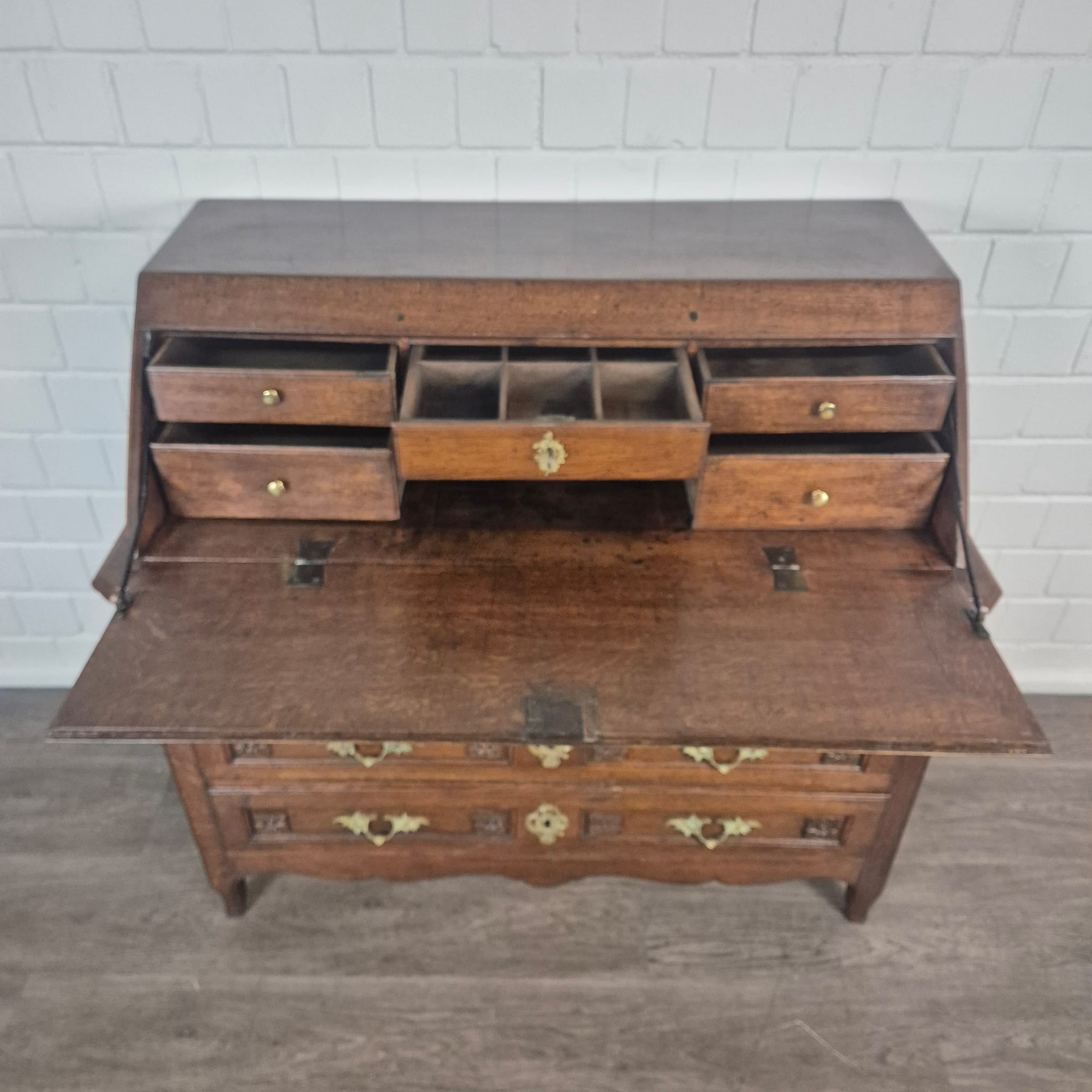 Sekretär Barock 1770 Eiche – Bild 19