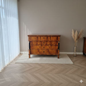 Pultkommode Kommode Biedermeier 1850 Kirschbaum