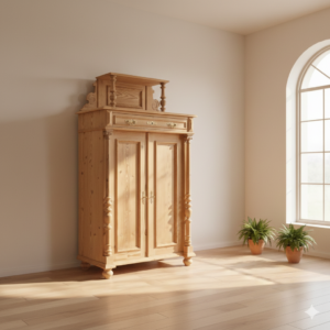 Vertiko Aufsatzvertiko Gründerzeit 1880 Kiefer