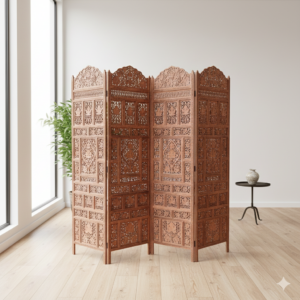 Paravent Teakholz 2,00 m x 1,90 m