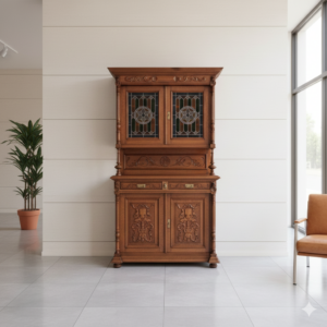 Buffetschrank Schrank Gründerzeit 1880 Eiche