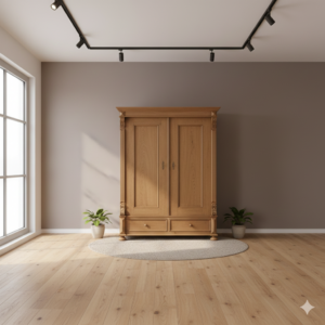 Schrank Kleiderschrank Gründerzeit 1880 Eiche