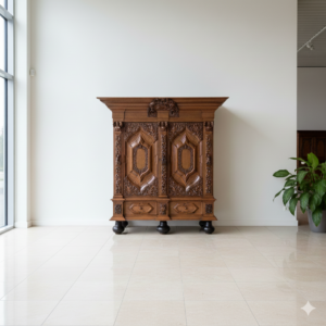 Hamburger Schapp Kleiderschrank 1880 Nussbaum