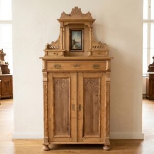Vertiko mit Aufsatz Jugendstil 1910 Kiefer