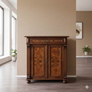 Anrichte Halbschrank Gründerzeit 1880 Nussbaum