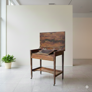 Edwardianischer Verwandlungstisch Schreibtisch 1890 Palisander