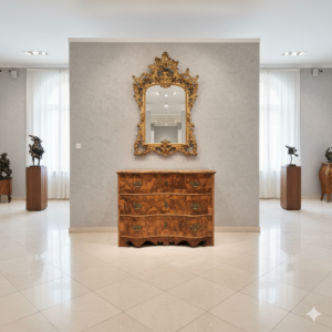 Kommode Barock 1770 Nussbaum