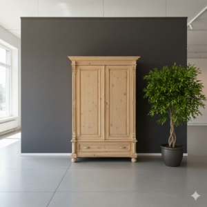 Kleiderschrank Dielenschrank Gründerzeit 1880 Kiefer