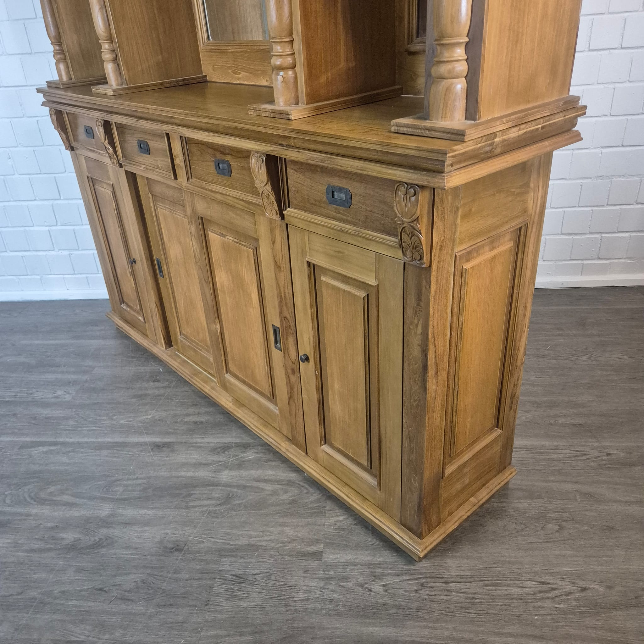 Empire Bar Theke Teakholz 2,00 m – Bild 16