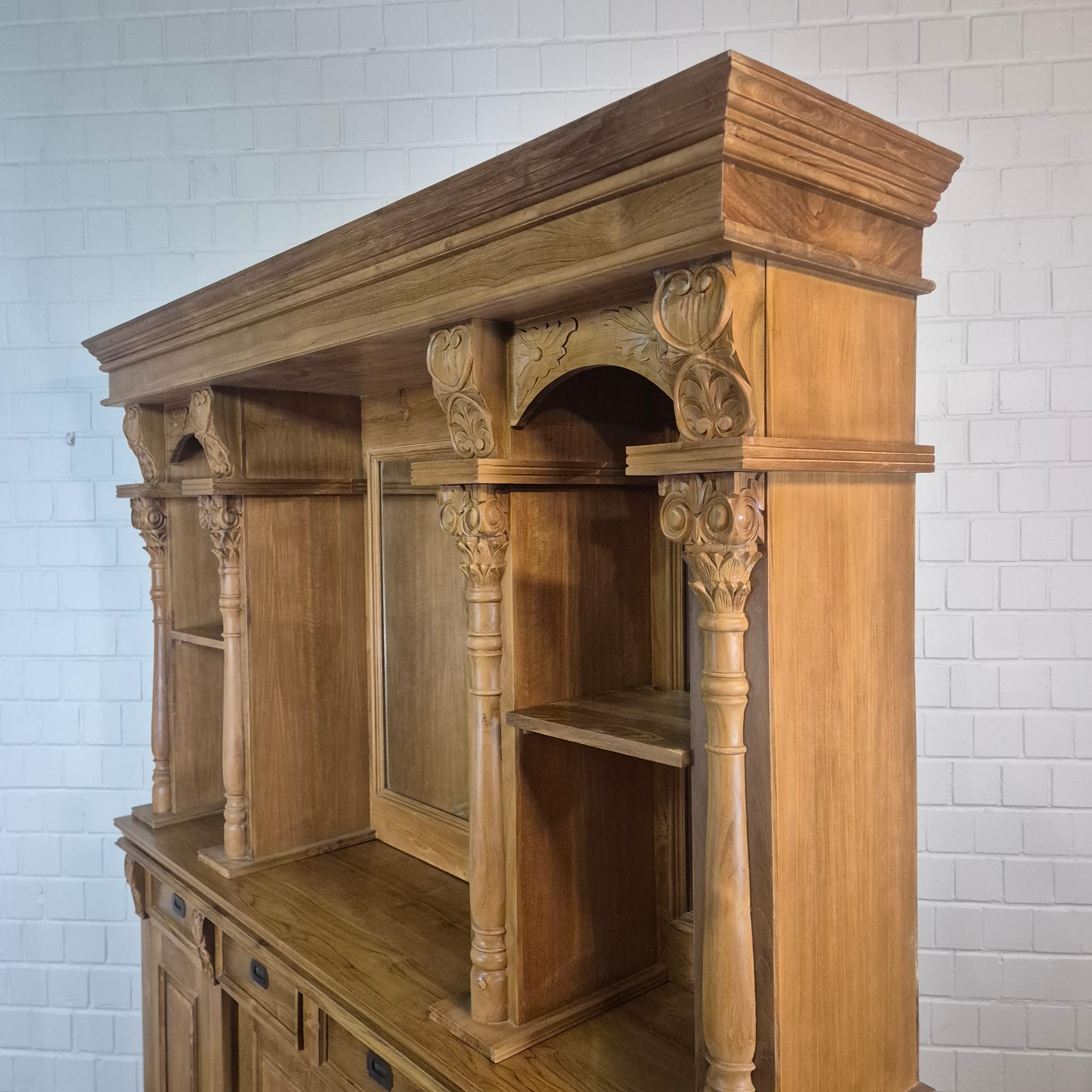 Empire Bar Theke Teakholz 2,00 m – Bild 17