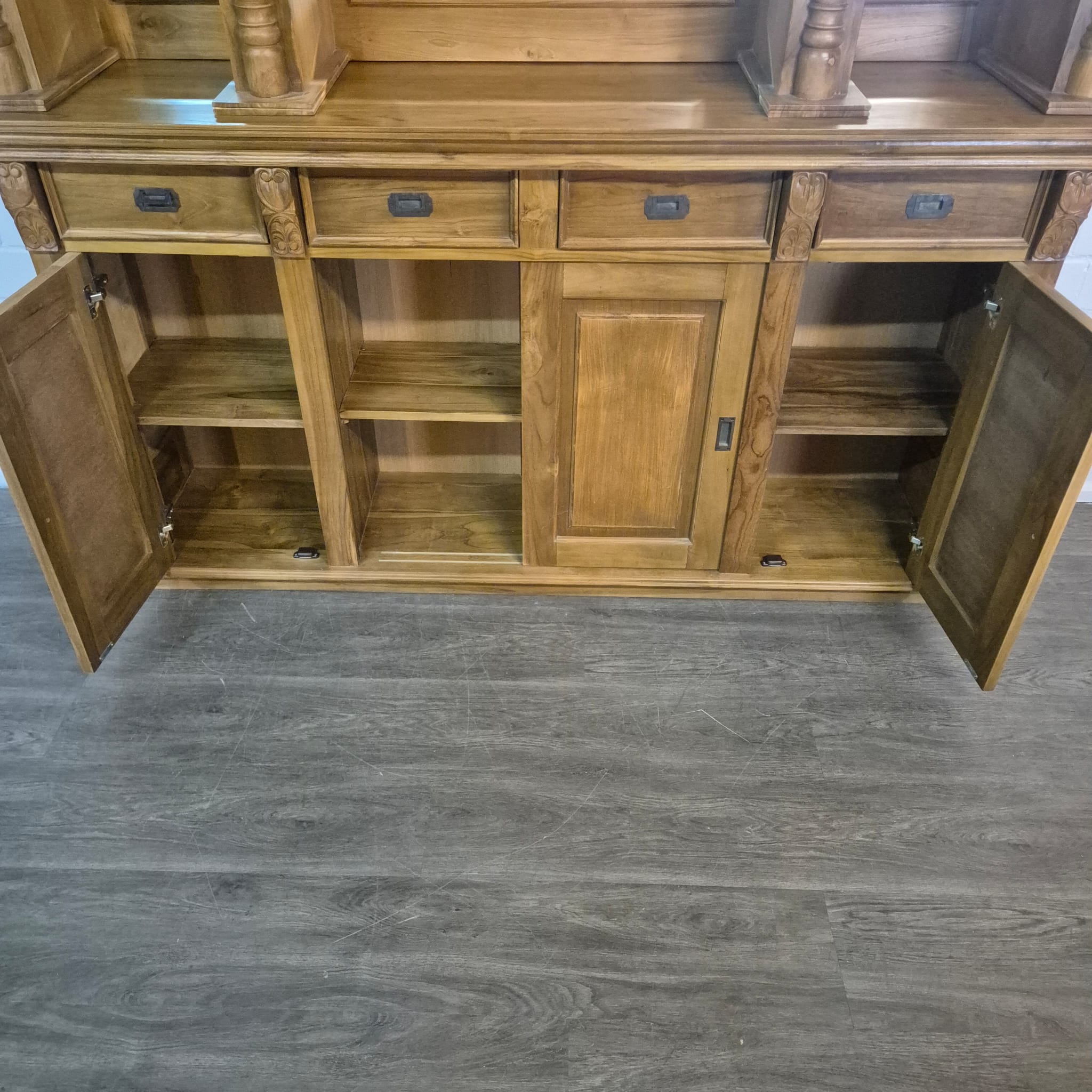 Empire Bar Theke Teakholz 2,00 m – Bild 22