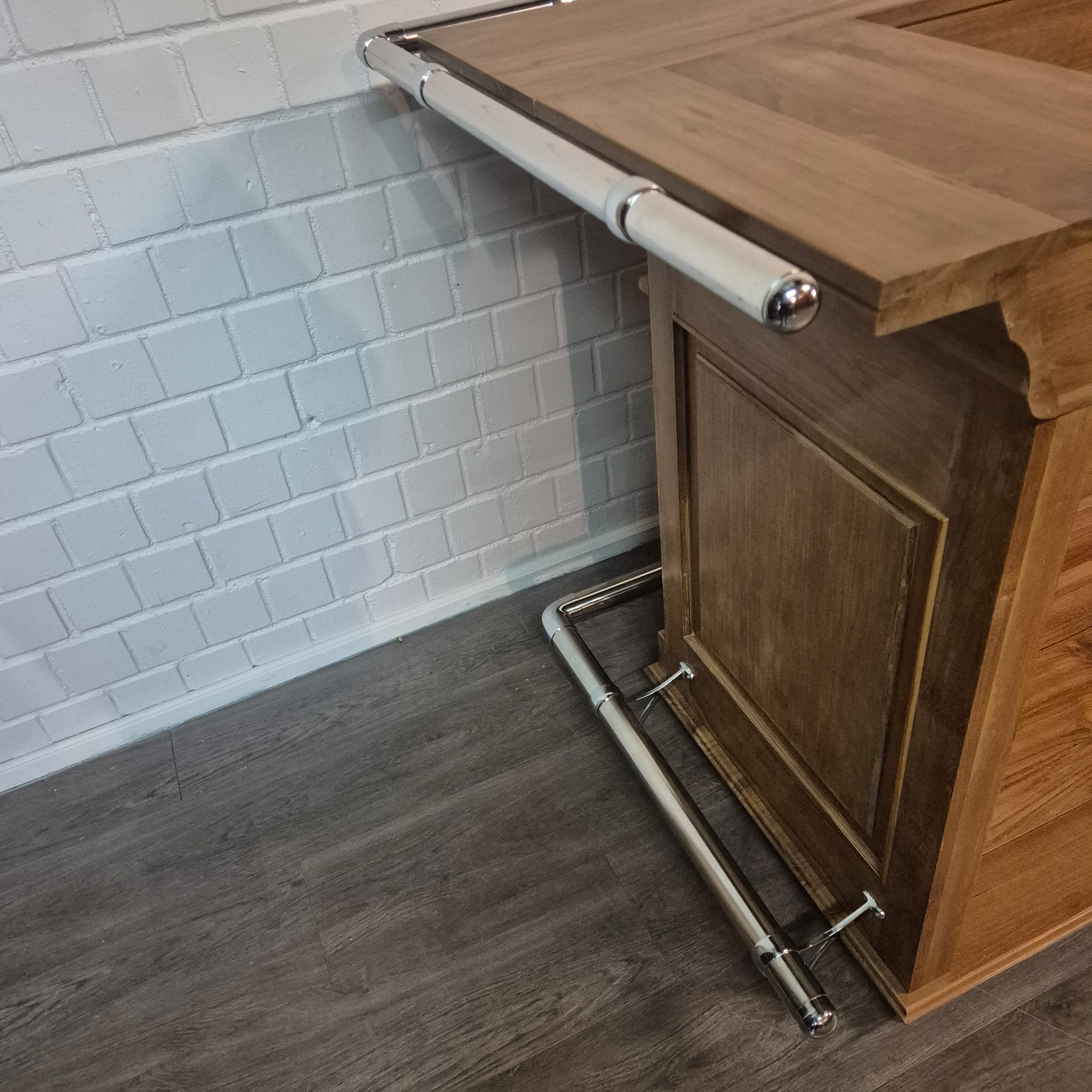 Empire Bar Theke Teakholz 2,00 m – Bild 34