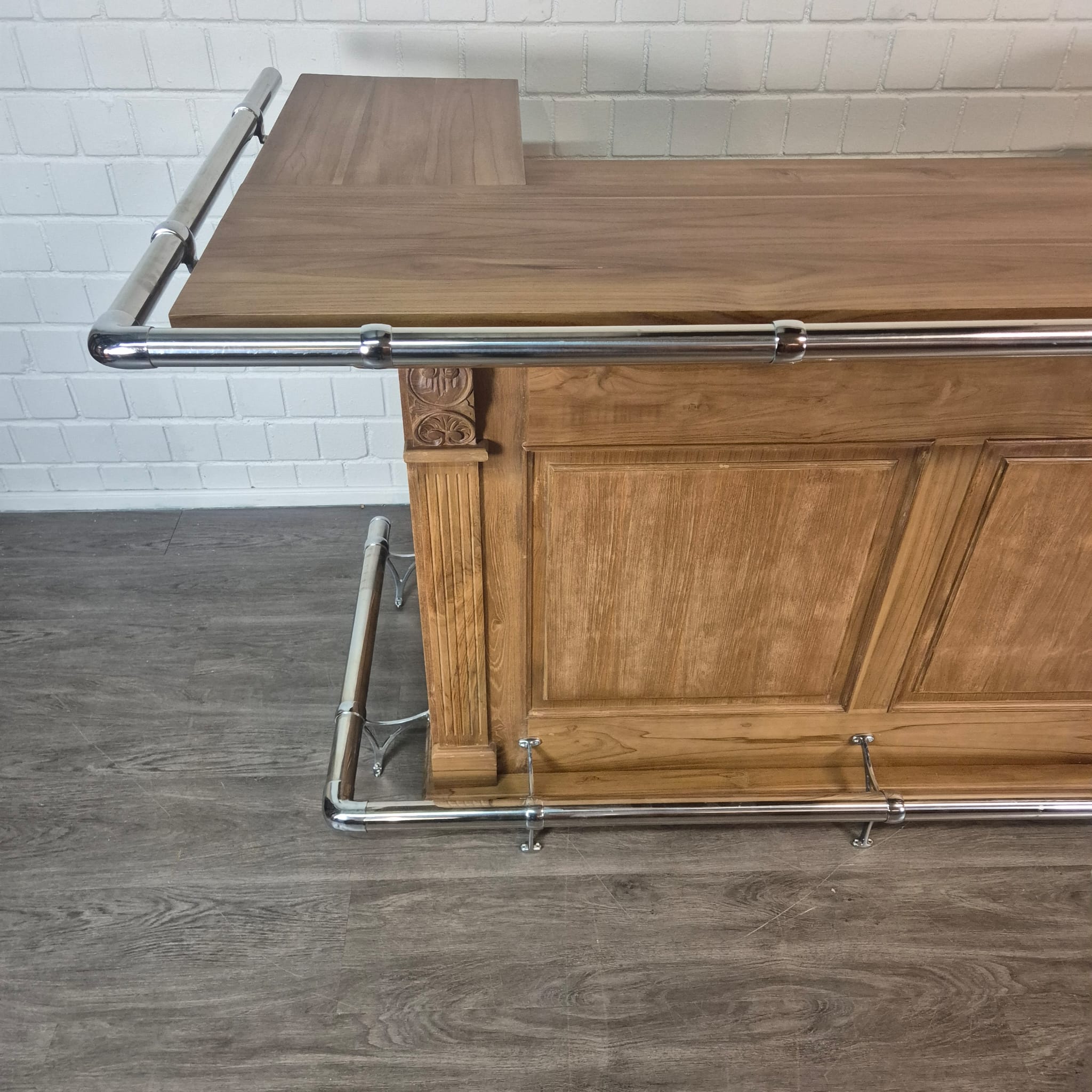 Empire Bar Theke Teakholz 2,00 m – Bild 31