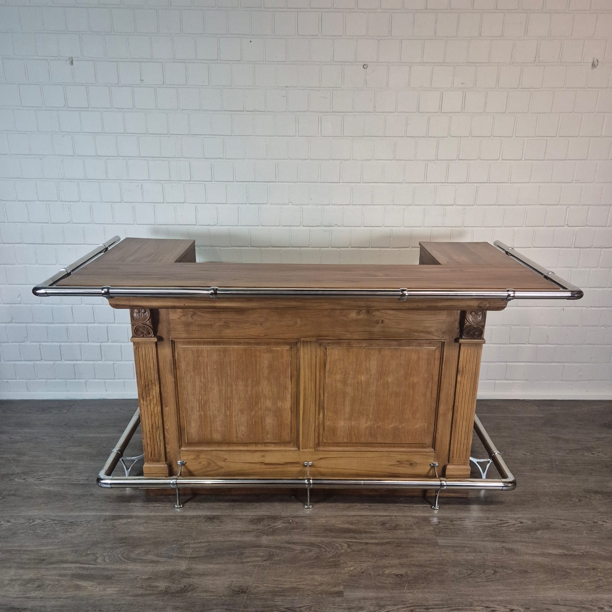 Empire Bar Theke Teakholz 2,00 m – Bild 25