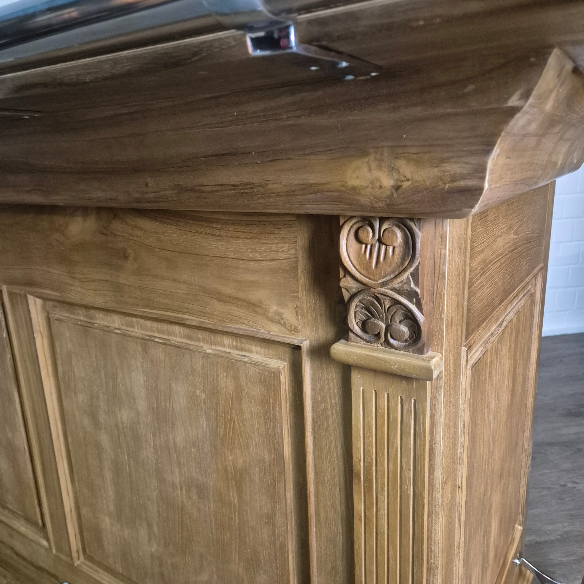 Empire Bar Theke Teakholz 2,00 m – Bild 43