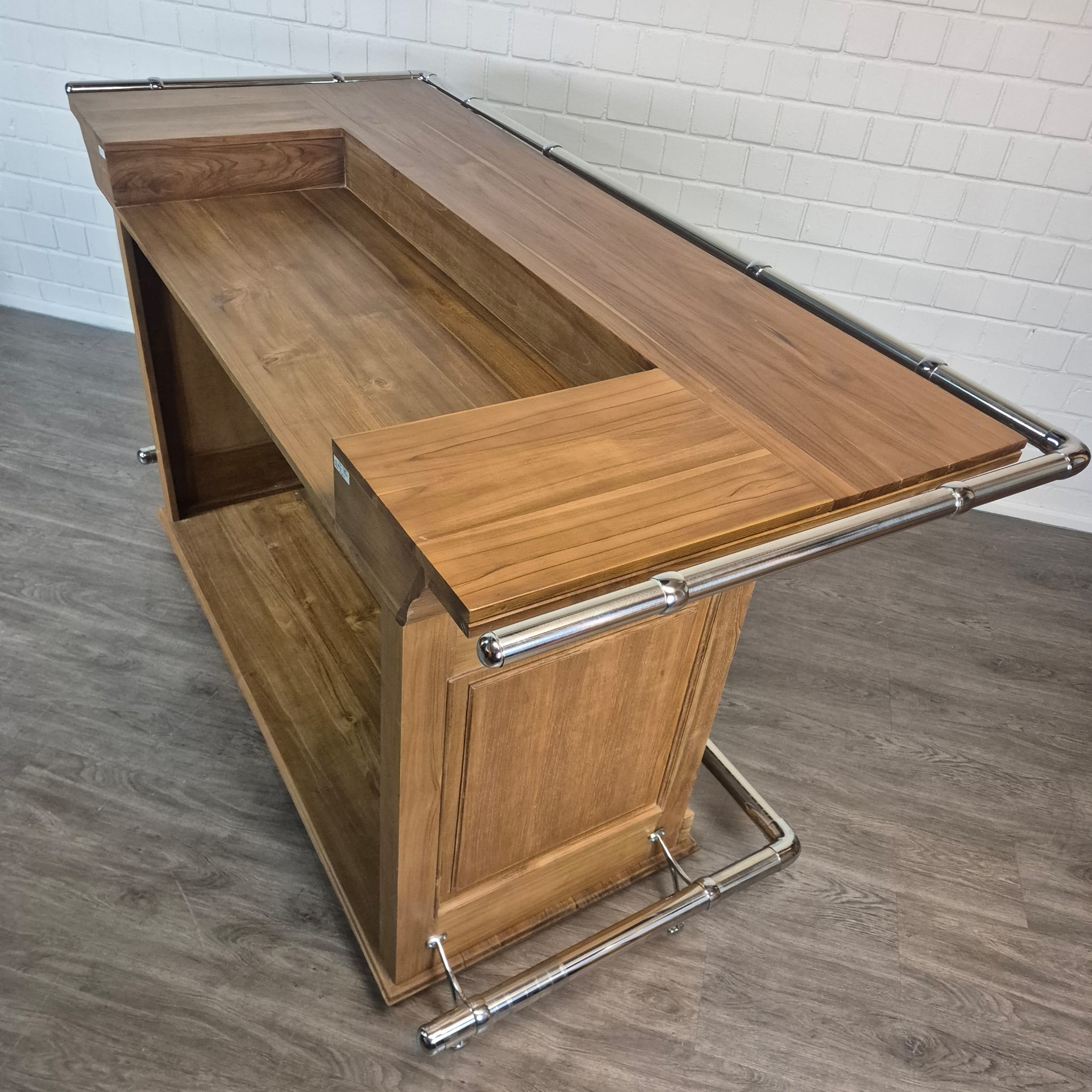 Empire Bar Theke Teakholz 2,00 m – Bild 38