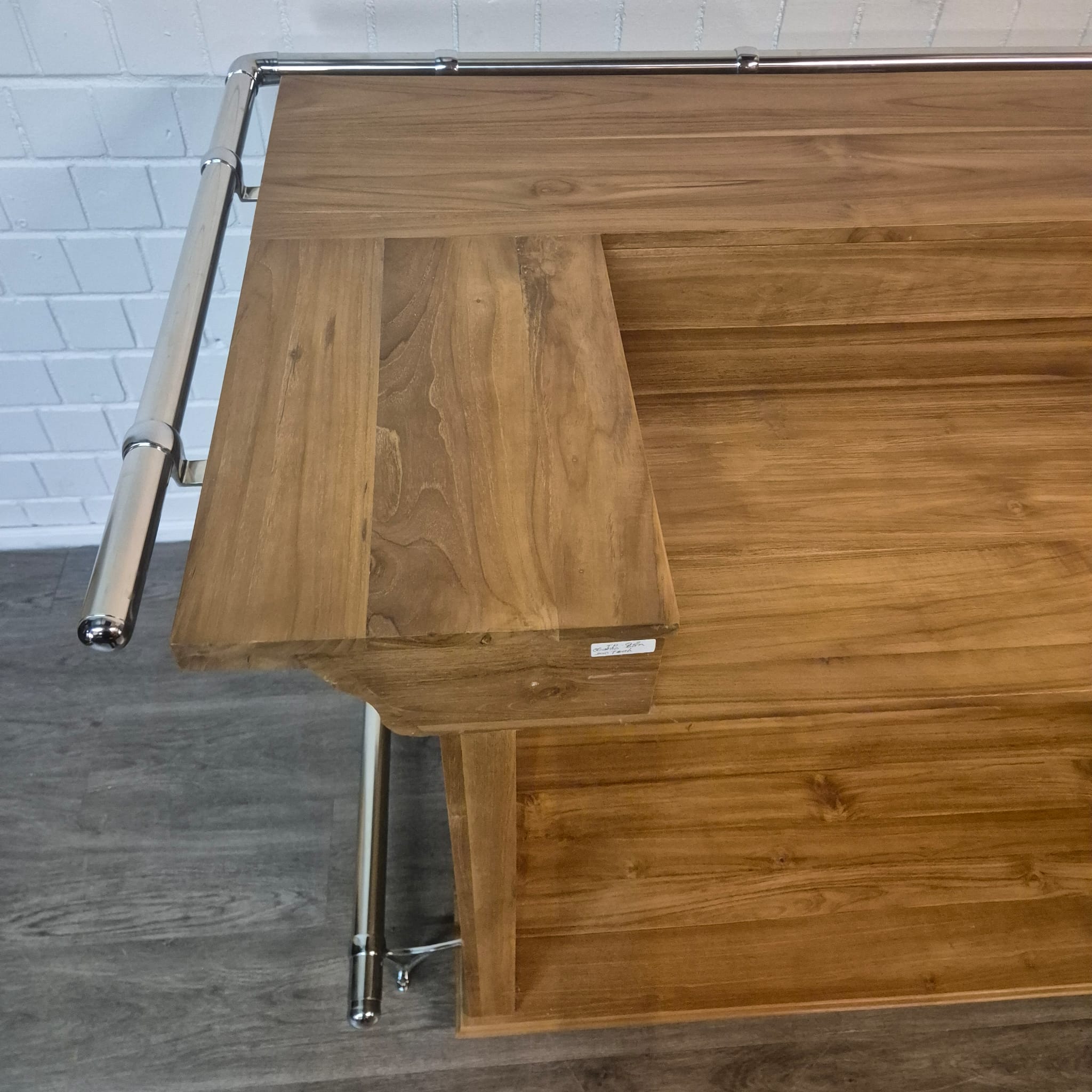 Empire Bar Theke Teakholz 2,00 m – Bild 36