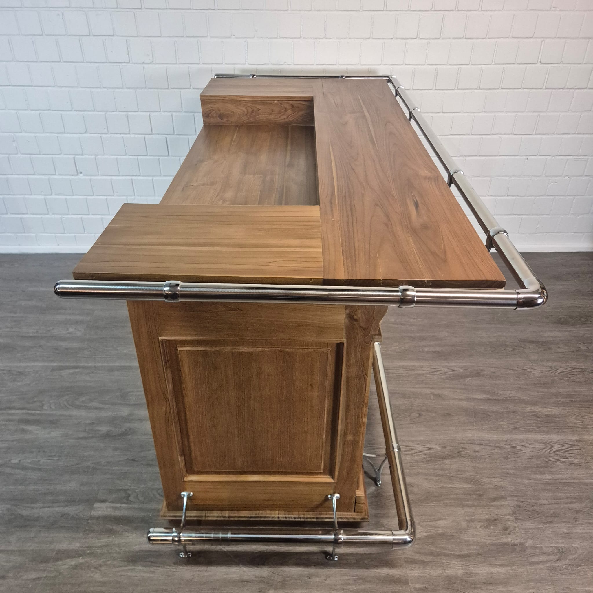 Empire Bar Theke Teakholz 2,00 m – Bild 39