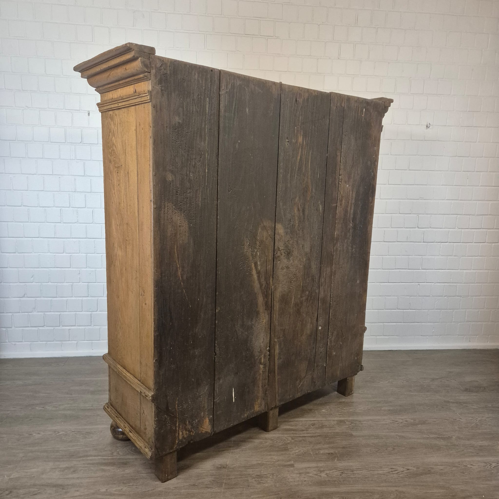Schrank Kleiderschrank Barock 1770 Eiche – Bild 24