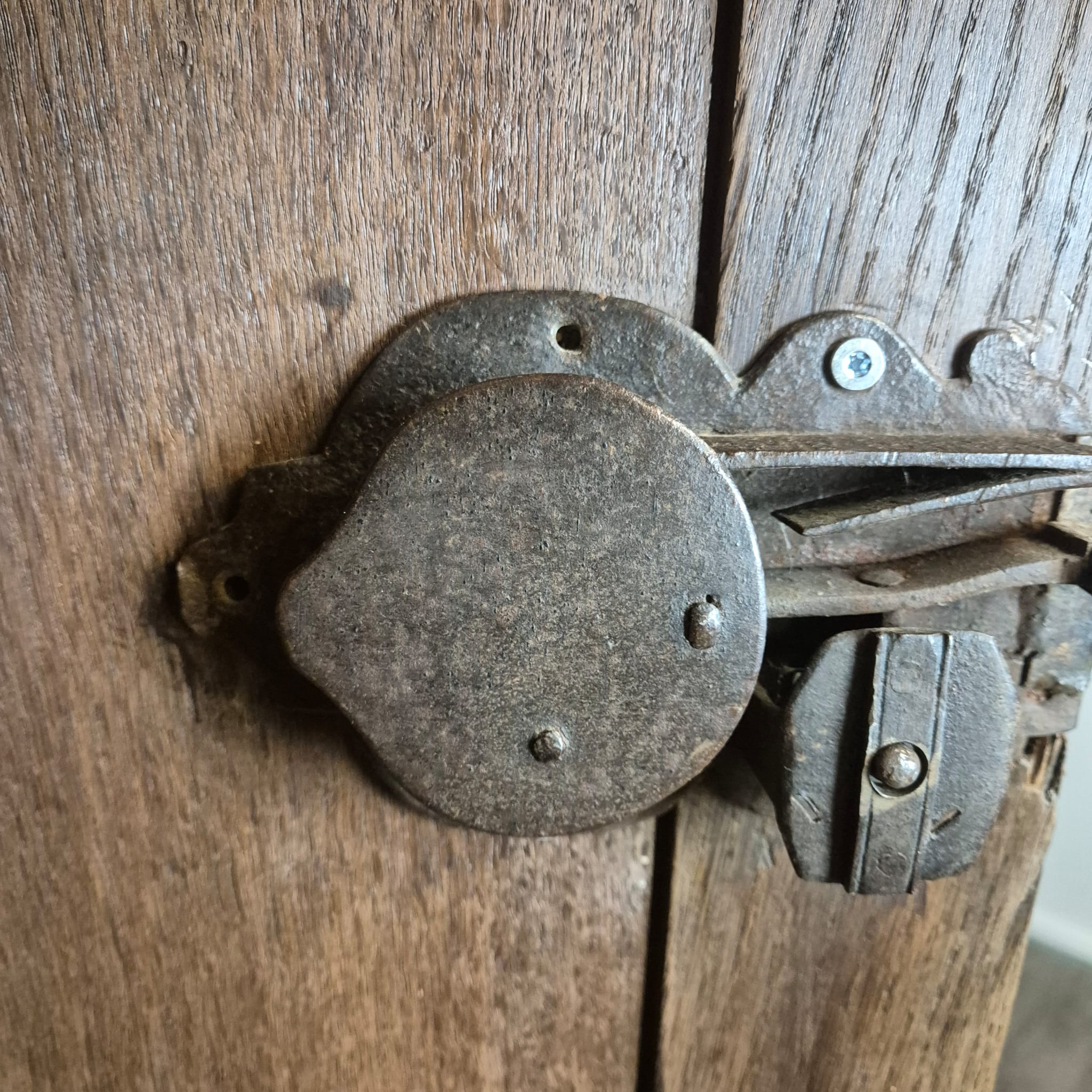 Schrank Kleiderschrank Barock 1770 Eiche – Bild 21