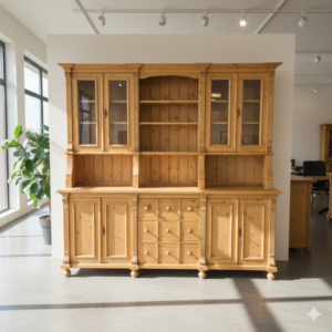 Buffetschrank Ladenschrank Schrank 2,35 m Kiefer