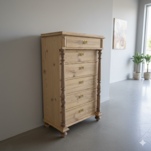 Hochkommode Kommode Gründerzeit 1880 Kiefer