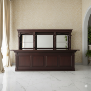 Empire Bar Theke Mahagoni 4,00 m