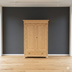 PC-Schrank Computerschrank Jugendstil 1900 Kiefer