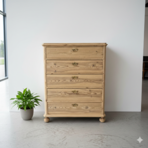 Hochkommode Kommode Gründerzeit 1880 Kiefer