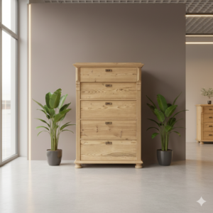 Hochkommode Kommode Gründerzeit 1880 Kiefer