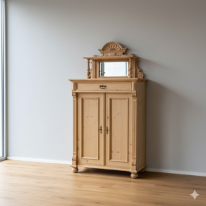 Vertiko Aufsatzvertiko Gründerzeit 1880 Kiefer