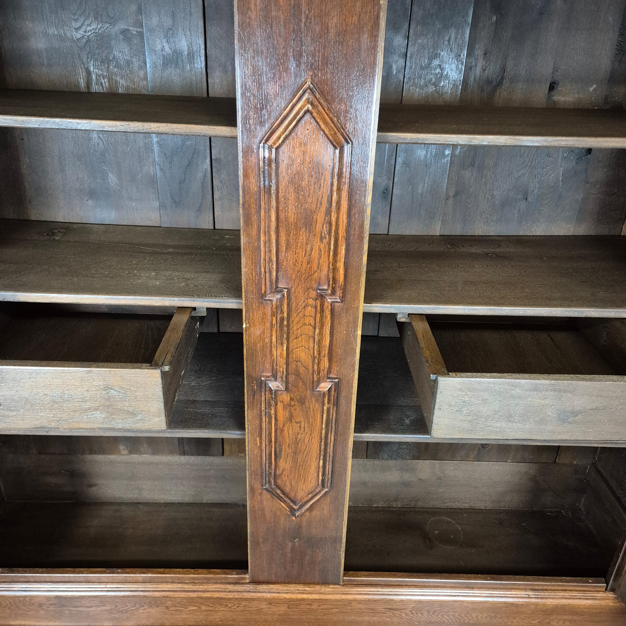 Schrank Kleiderschrank Barock 1770 Eiche – Bild 17