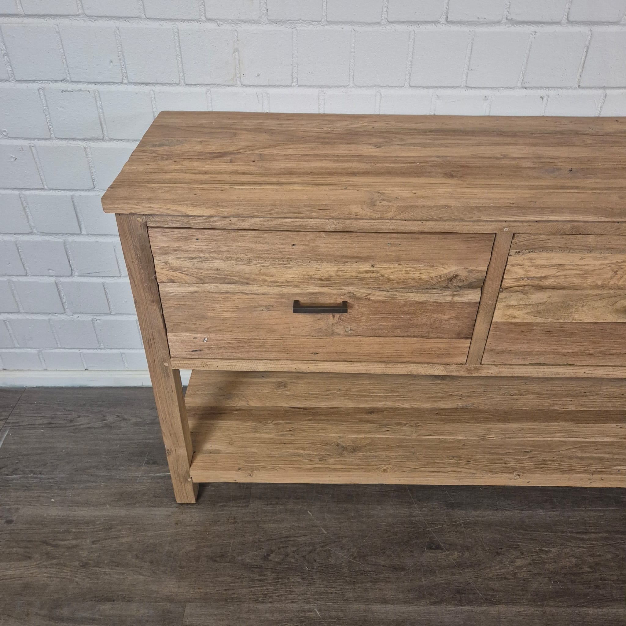 Wandtisch Sideboard Teakholz 2,00 m – Bild 6