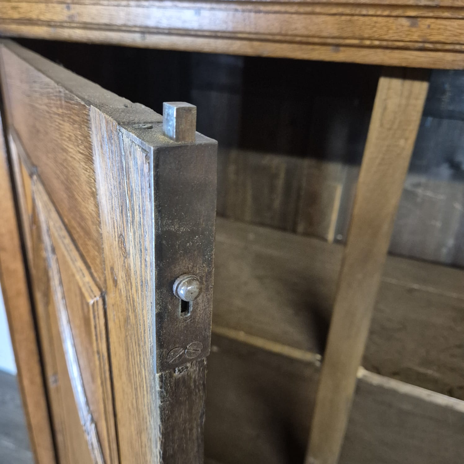 Schrank Kleiderschrank Barock 1770 Eiche – Bild 18