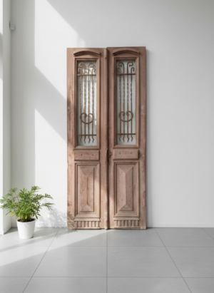 Tür Eingangstür Gründerzeit 1880 Massivholz