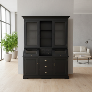 Buffetschrank Vitrine 1,67 m Teakholz